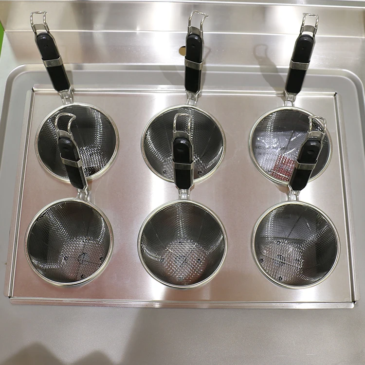 OEM ODM Коммерческая кухонная Электрическая Конвекционная конвекционная лапша, паста, плита, 6 корзин, оборудование для переработки пасты