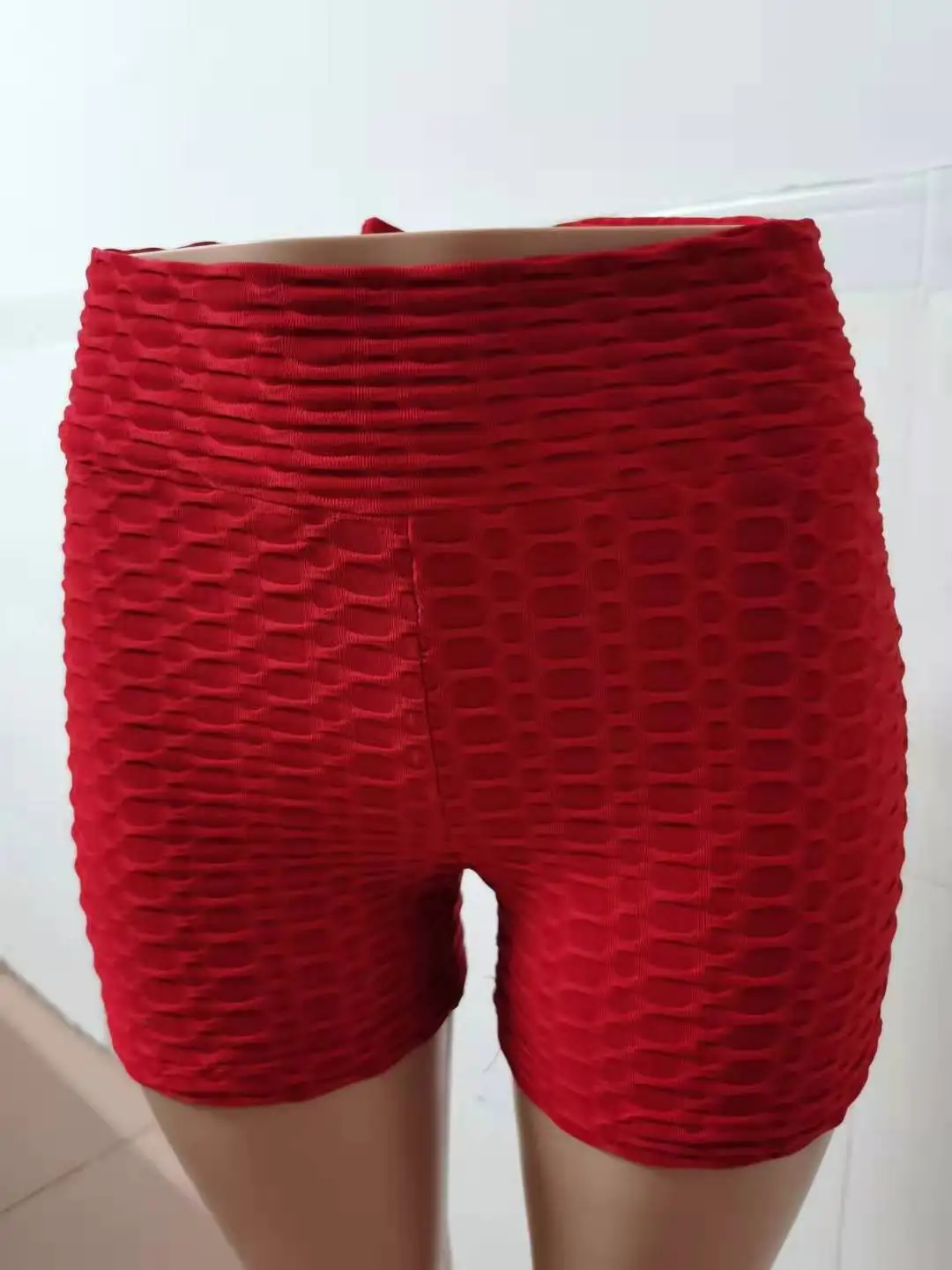 Women's Yoga Shorts Highwaisted Bow Tie Stretchy Fitness Leggings