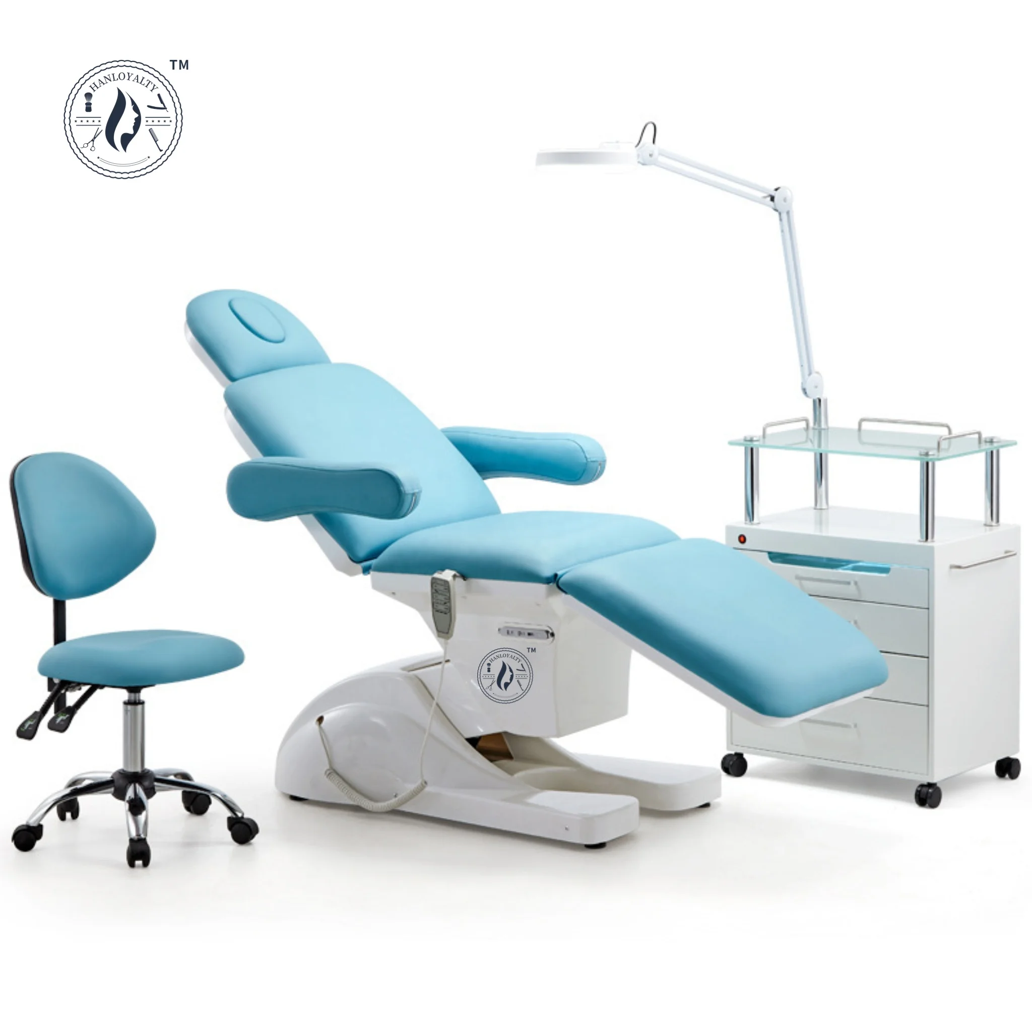 Высококачественный стоматологический маникюрный стул hanloy парикмахерский кресло для врачей медсестер косметолога