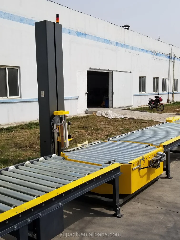 TP2000FZ  Fully Automatic Online Pallet Stretch Wrapping Machine
