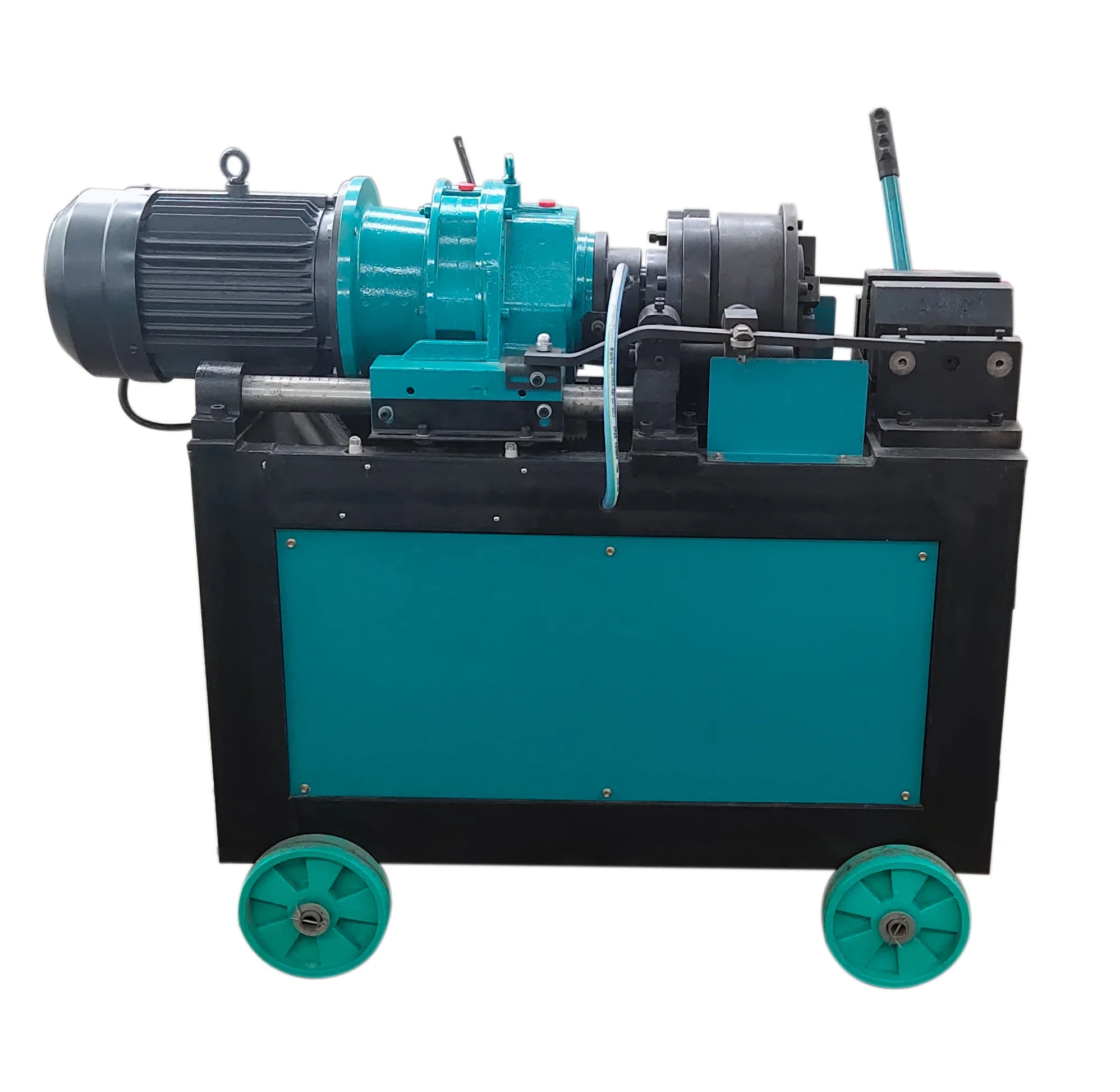 New Condition 380V Motor Thread Rolling Machine Used Reinforcing Steel Bar Rolling Threading Screw for Sale