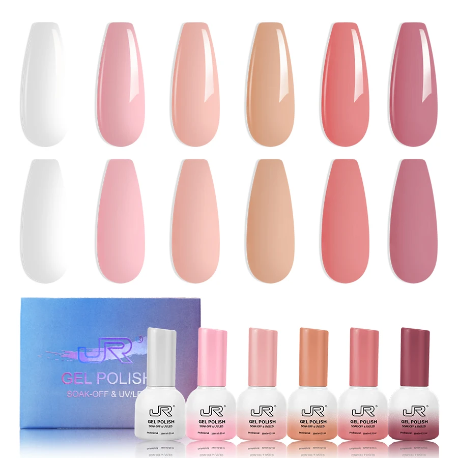 beauty products for women 120 Colors JR Nail Polish Private Label UV Gel 15ml Soak off Gel Polish kit nails supplies salon