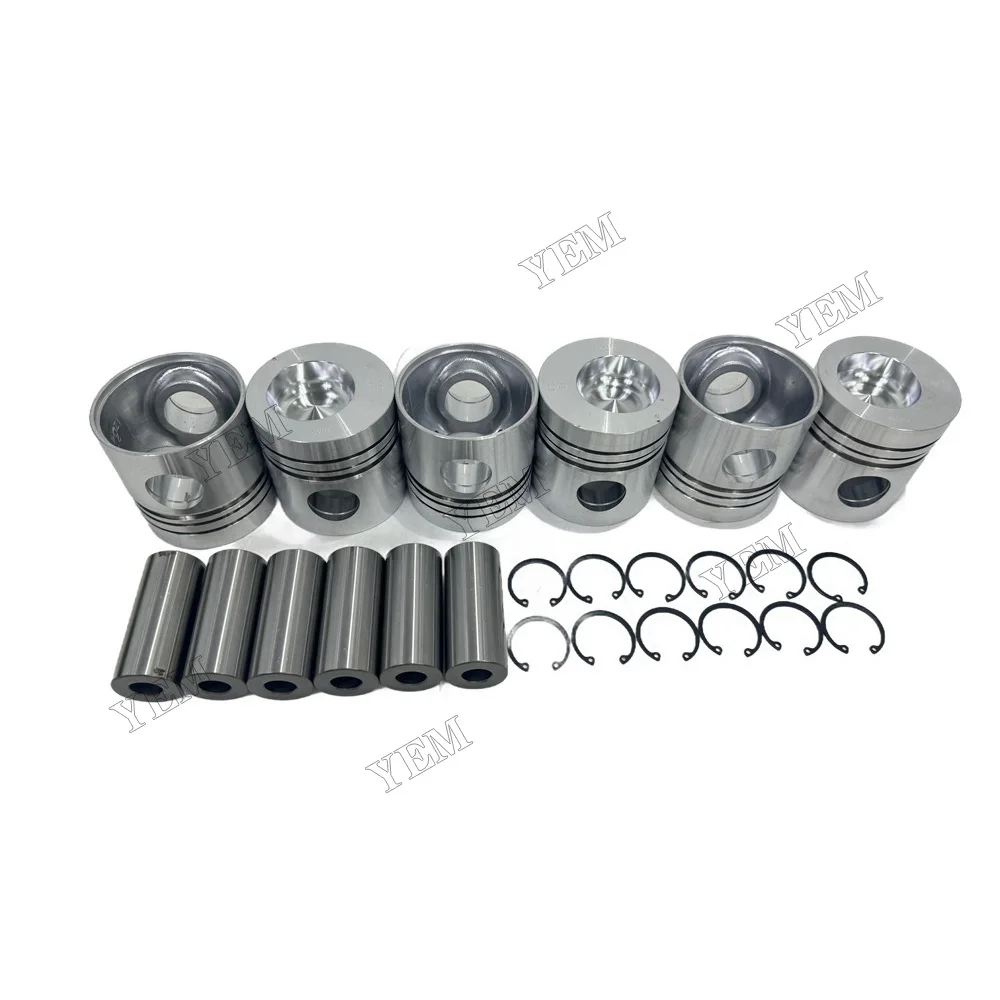 For Komatsu 6D105 Piston Kit Universal Engine Parts 5