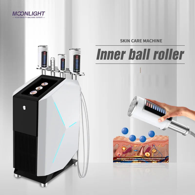 2023 New Arrival EMS Function Face Lift Inner Ball Roller Endosfera Slimming Machine Endosfera Roller