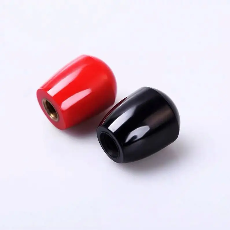Factory Supply Tapered Bakelite Plastic Head Control Handle Lever for Rotary