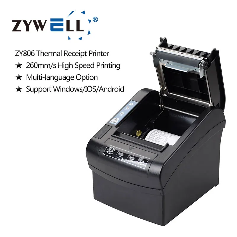 OEM Mesin Print bluetooth Mobile Connect Receipt 80mm Billing Machine for Small Business Pos Printer