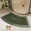 Simple SHOWER-TIME Olive Green - Curved