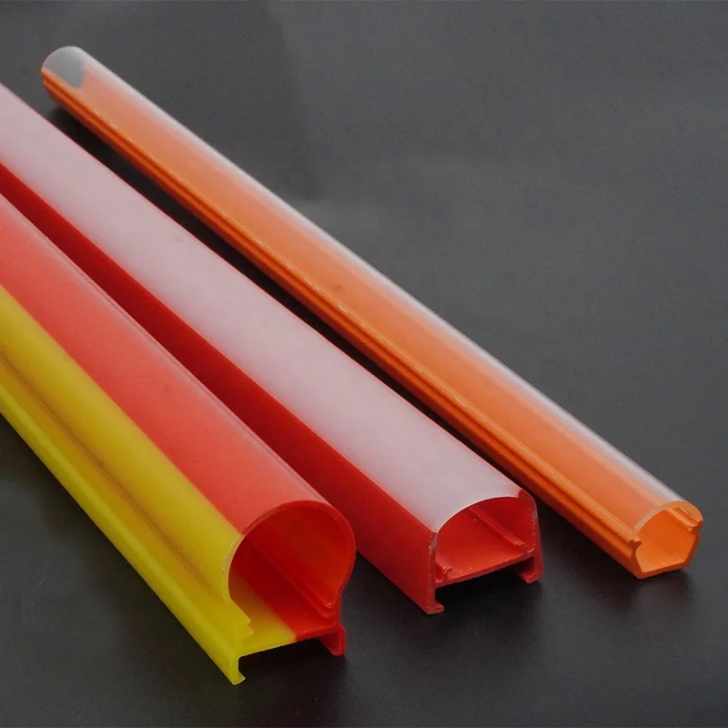 Extrusion Polycarbonate Plastic Diffuser for LED Lamps
