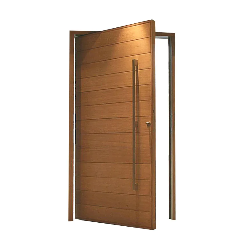 modern style pivot entry door exterior front pivot wood door for