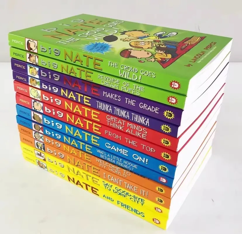 Big Nate Adventures - 12 Volumes of Full Color Comics