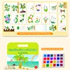 Peinture au doigt DIY - Édition Plantes, Palette d'impression 24 couleurs