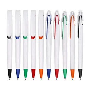 New 1.0mm Ballpoint Pen Multi-Color Orange Body Custom Logo Printable Novelty Promotional Advertising Gifts Writing Width 0.5mm