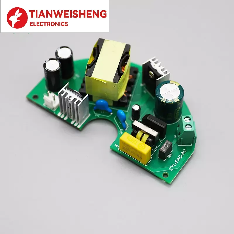 Ceiling Fan Ac Dc Controller PCBA Circuit Board 45W Dual Power Supply Infrared Remote Control BLDC Brushless Motor Driver