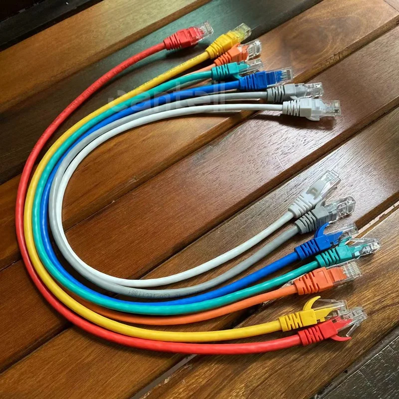 Cantell Factory Cat5e Cat6 Cable Utp Ftp Sftp Network Cat5 Patch Cord