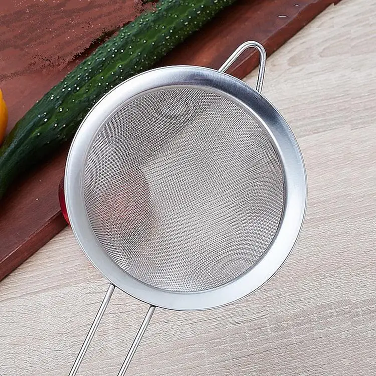 Factory Hot Sale Premium Quality Set Of 3 Filter Strainers Fine Mesh Stainless Steel Strainer details