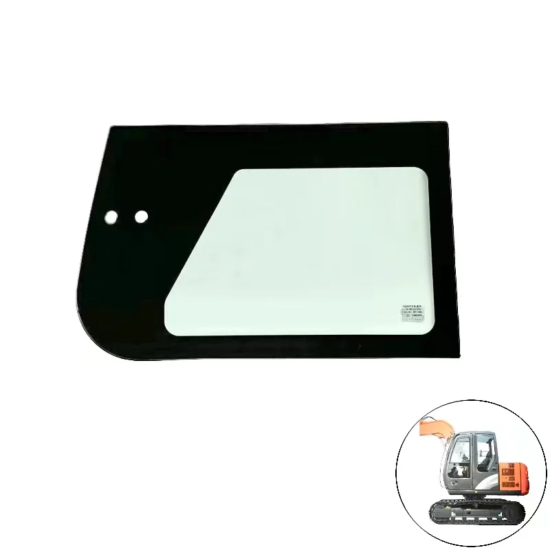 Windshield Glass for Hitachi ZX60 ZAX70-5A Excavator - Tempered