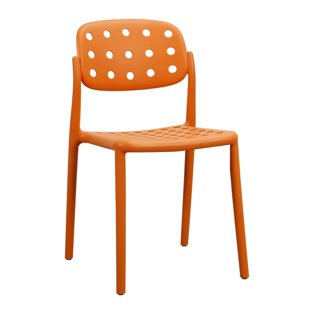 High Quality Modern Poly Bistro Chair Stackable Plastic Furniture for Restaurant Cafe School Home Office or Apartment