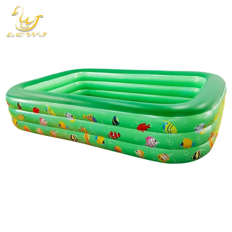 LC Green Sea World Надувные Семейные бассейны комнатные для продажи большой надувной