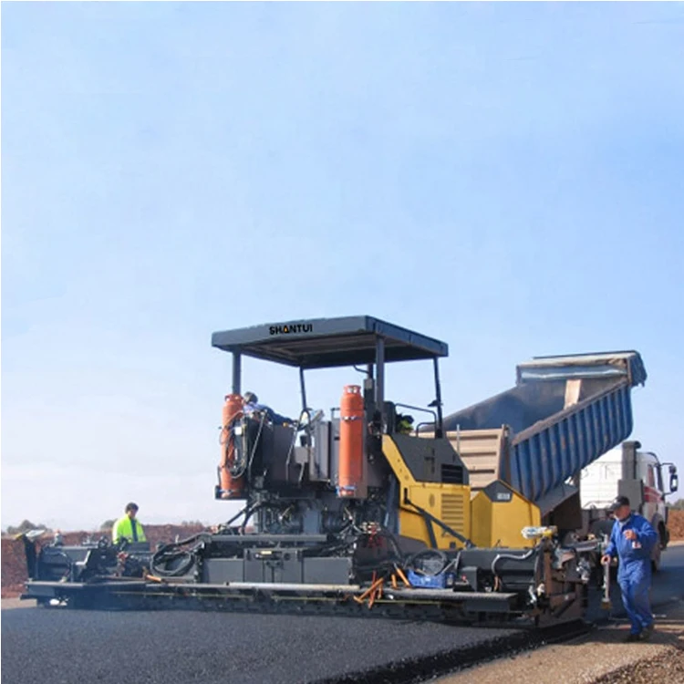 Shantui crawler asphalt paver, 3–9 m width, 162 kW