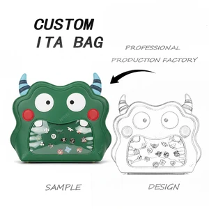 Custom Monster Shape Ita Bag Backpack with Unique Animal Structure Make Your Design Idea Realistic Structure Ita Bag