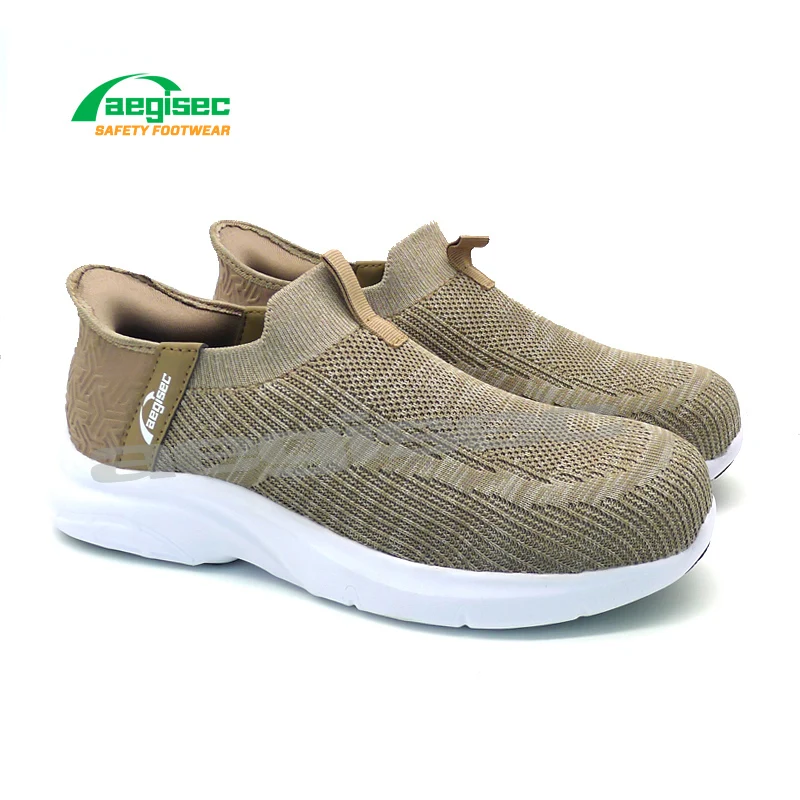 AEGISEC slip on breathable summer work shoes africa market officer engineer safety work shoes