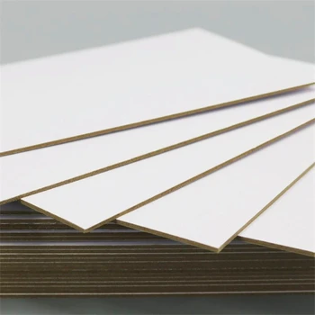 Hot selling A3 A4 A5 size gray cardboard 0.5-5mm double-sided gray cardboard suitable for album covers