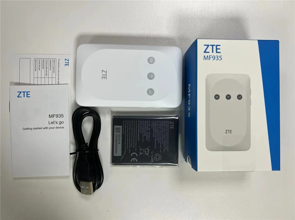 WIFIルーター ZTE MF935 - High Speed 4G Wifi Router for on-the-Go Internet