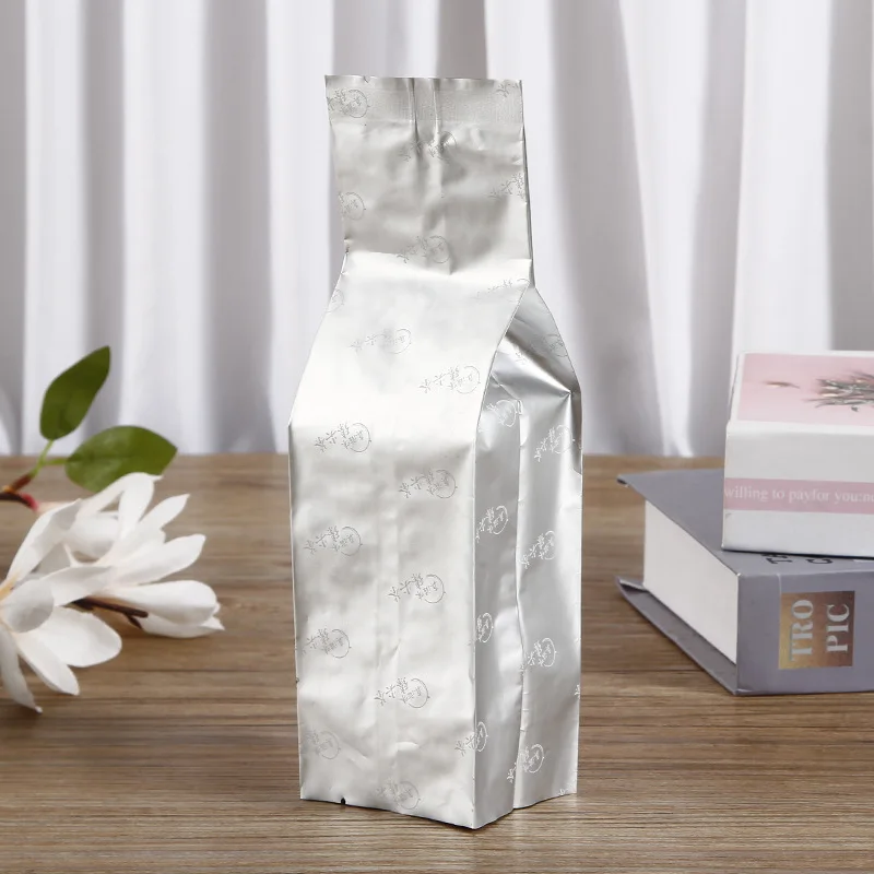 Factory direct sales packaging bags Aluminum foil composite heat-sealing bags Color printing middle-sealed tea bags Vacuum food