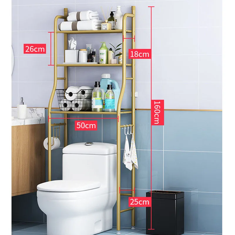 Ortonbath 3 Tier Shelf Bathroom Space Saver, Over The Toilet Rack, Bathroom  Stand Storage Organizer, Black - China Sanitary Ware, Tap