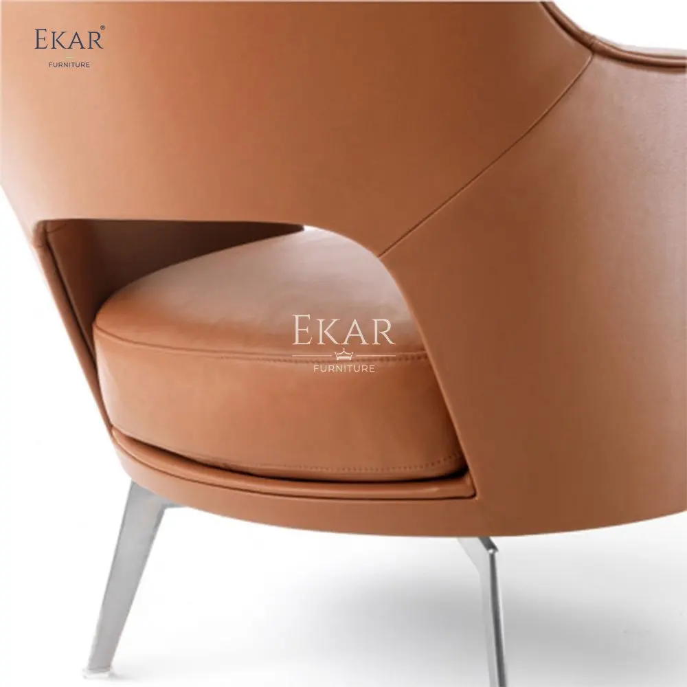 product curved wood double layer frame relaxing chair-67