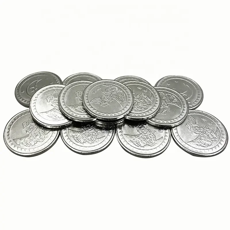 Funzone Cheap Price Token Coins Custom Make Different Size Material Shape Tokens
