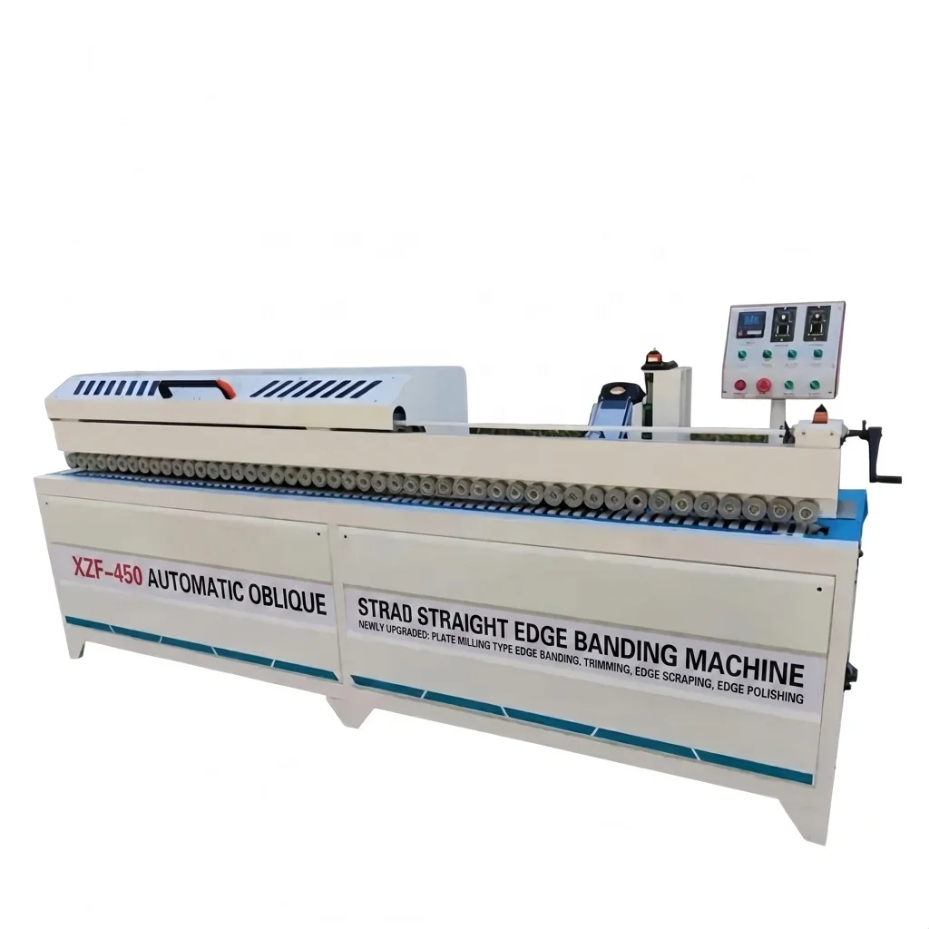 XZF-450 Edge Banding Machine for Wood Based Panels - 45° Bevel