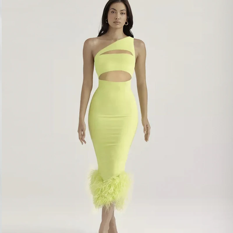 slim fit dress slacks MIDORI BANDAGE DRESS main image 1