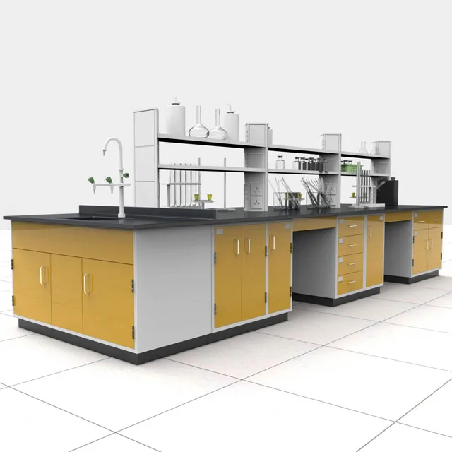 2020 Excellent Quality and Evident Effect Medical Steel Laboratory Work Bench,  Hospital Laboratory Workstation Table/