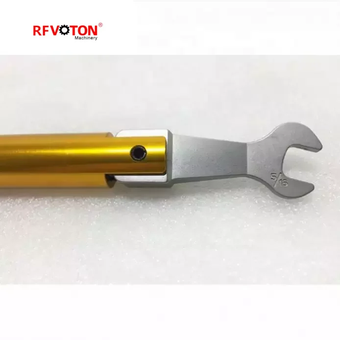 Coaxial cable  tool SMA connector torsion Torque twisting force wrench spanner details