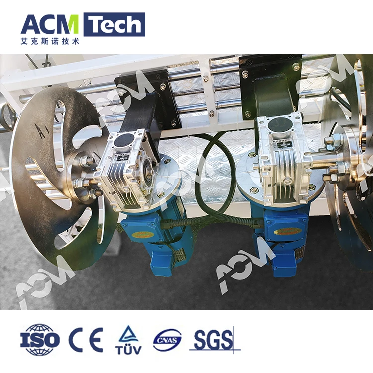 ACMTech Plastic PVC Sheet Making Machine Production Line Plastic Sheet Extrusion Machine