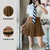 Elastic waist with pockets, brown