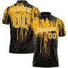 Paint Splatterblack and Yellow