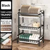3-tier * only rack * black