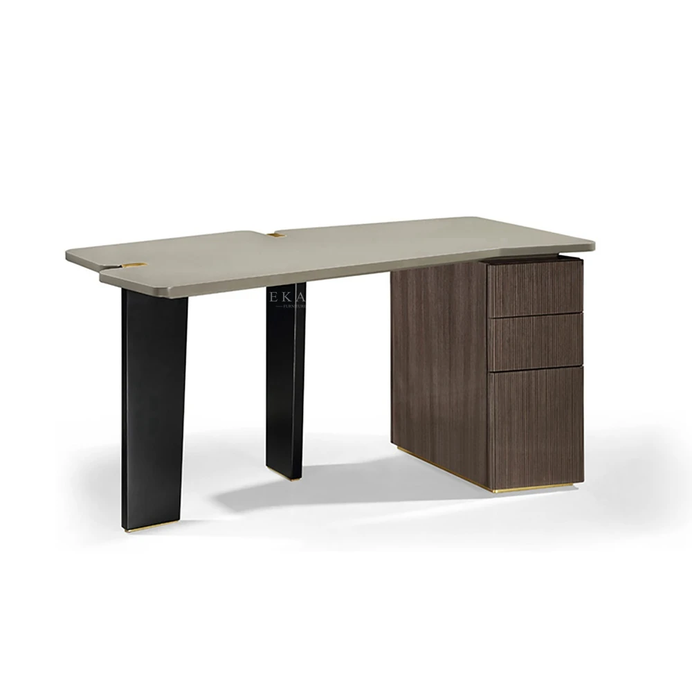 New design office furniture home office desk oficina de trabajo escritorio ejecuti computer desk with storage