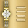Gold/silver--white