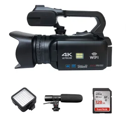 OEM ODM  4K  Vlog Hot Sell Amazo n Video Camera IR Night Vision Camcorder for Vlog
