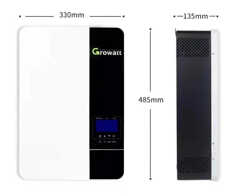 Growatt Inverter Three Phase 4kw 5kw 6kw 7kw 8kw 10kw Grid Tie Solar ...