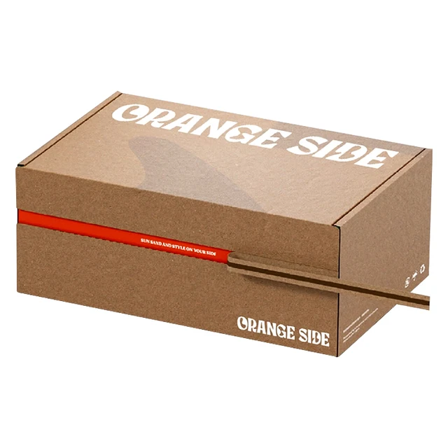 product paper box customized flip corrugated packaging box customized environmentally friendly material printing