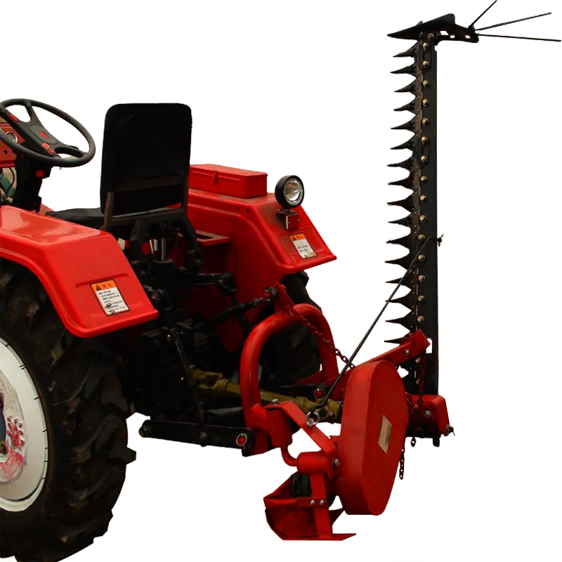 Agricultural Small Tractor Mounted Side Reciprocating Lawn Grass Sickle bar  Mower Alfalfa Cutter Machine