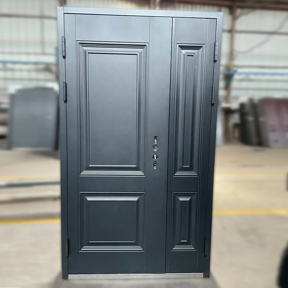 Latest Design Luxury Style High Quality Cast Aluminum Door Steel Security Interior Door With Cheap Price