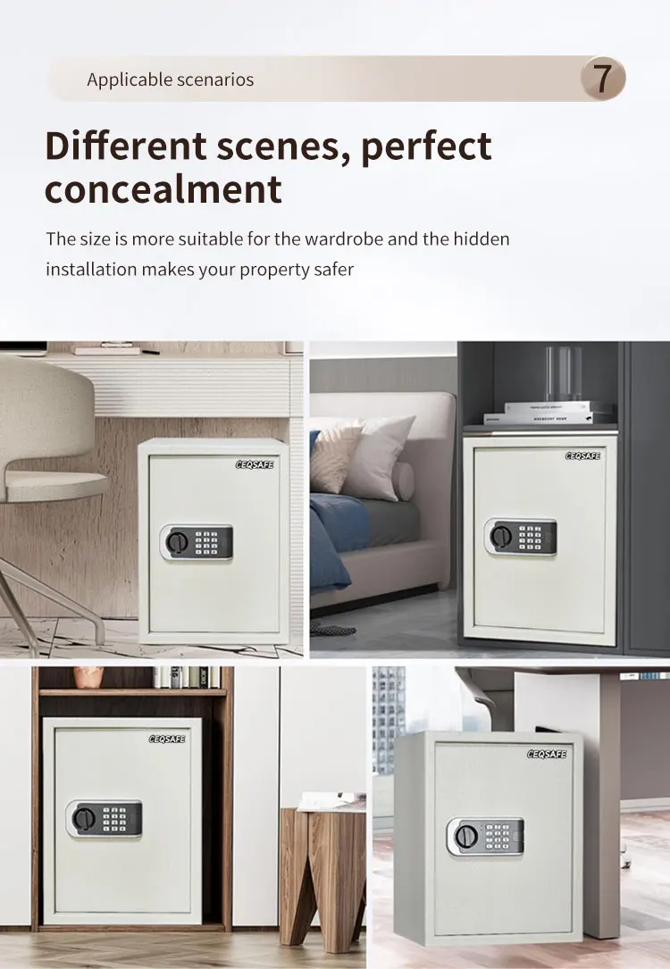 CEQSAFE Classic Hot Sales Small Safe Box Electronic Digital Code Mini Safe Box supplier