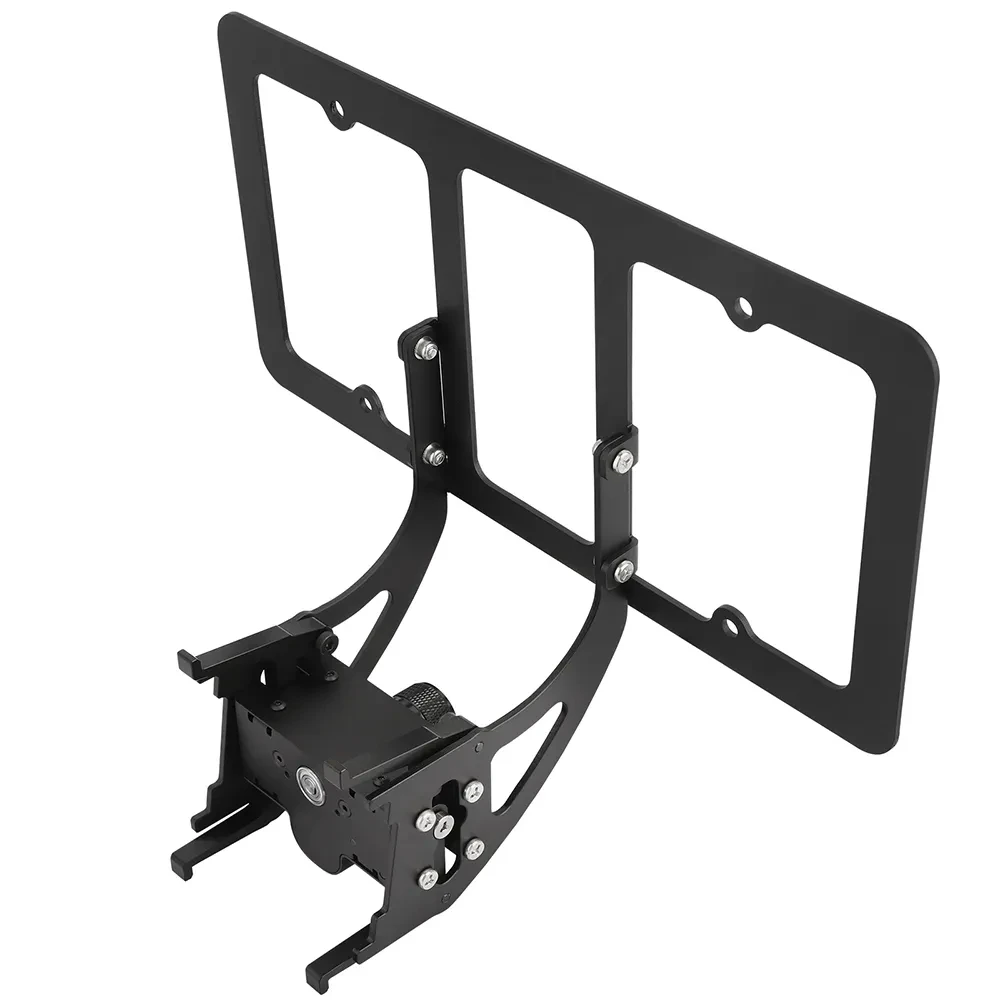 Model 3 Y Aluminum Alloy License Plate Frame With a Key Lock for Tesla Front Front License Plate Bracket Mounting Kit supplier