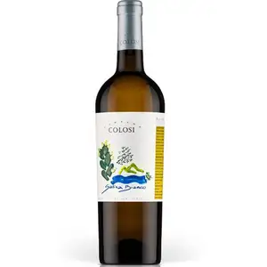 Italian White Wine Sicily IGP Sweet and Dry Taste for Grilled Fish and Shellfish 6 Bottles Per Box