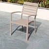 Horizontal pattern chair